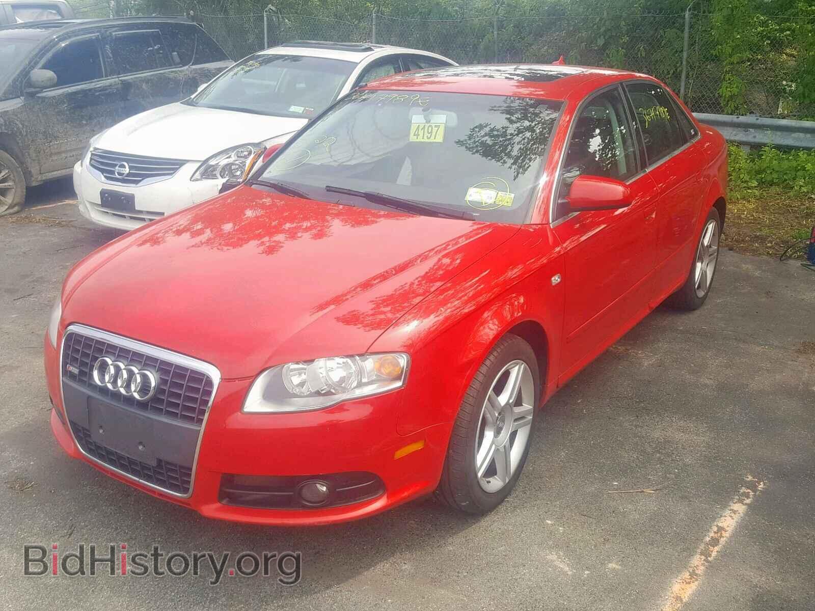 2008 AUDI A4 - VIN: WAUDF78E98A041688 - Фото 2