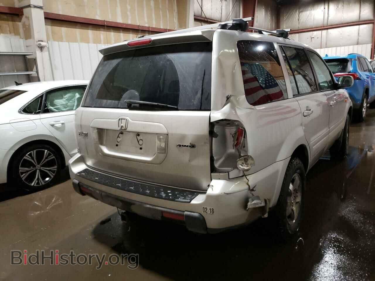 2006 HONDA PILOT - VIN: 2HKYF18596H544516 - Фото 3