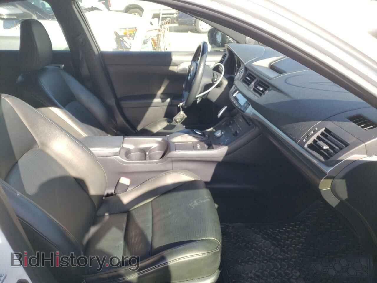 2012 LEXUS CT 200 - VIN: JTHKD5BH5C2108764 - Фото 5