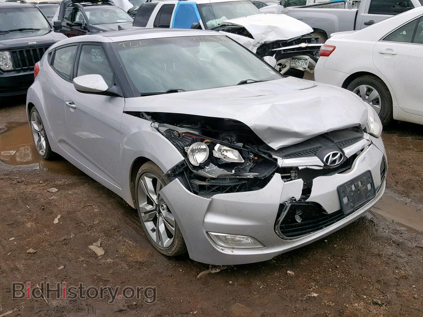Photo KMHTC6AD9CU076818 - HYUNDAI VELOSTER 2012