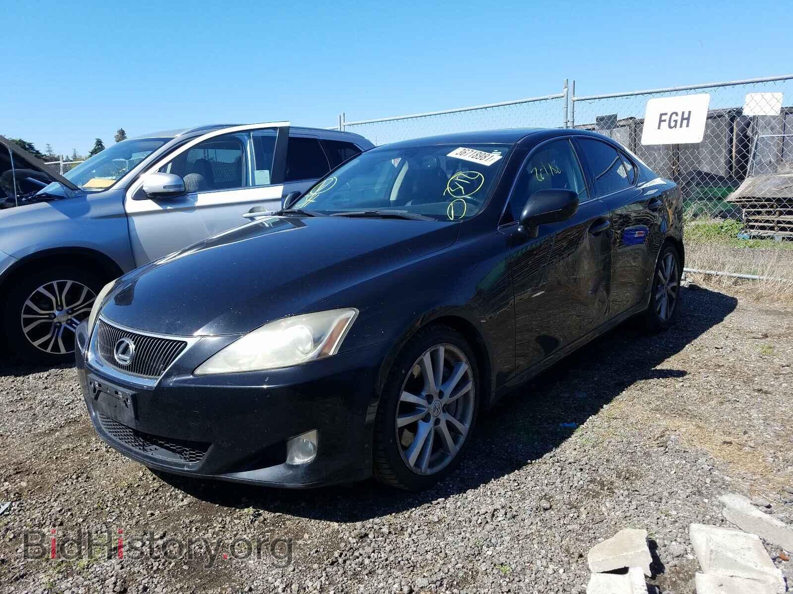 2006 LEXUS IS - VIN: JTHBE262765006581 - Фото 2