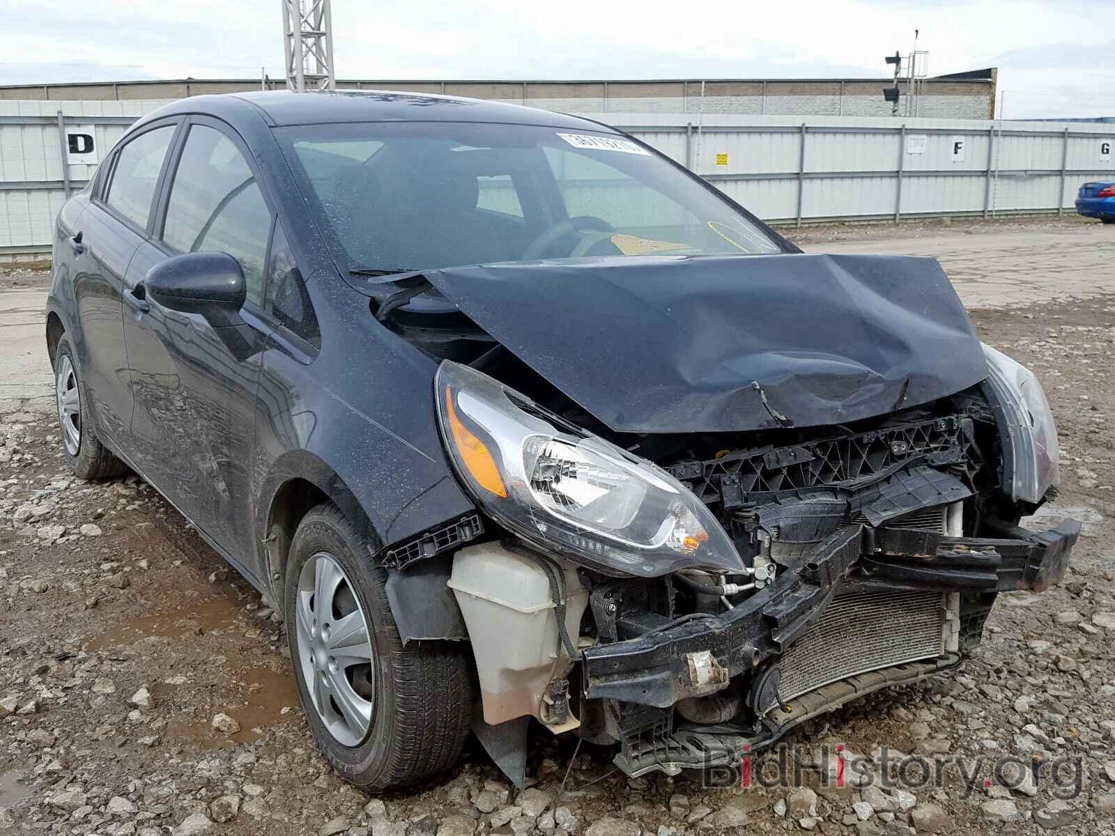 Photo KNADM4A33E6376277 - KIA RIO 2014