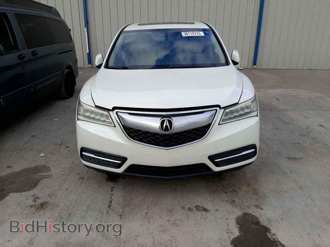 2016 ACURA MDX - VIN: 5FRYD3H24GB003539 - Фото 5