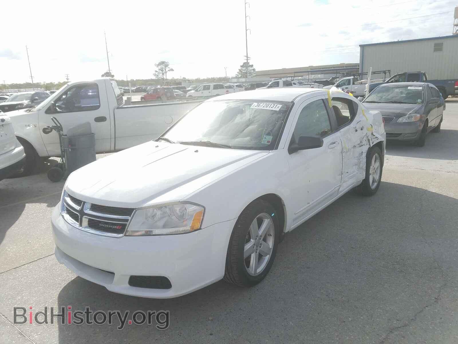 2013 DODGE AVENGER - VIN: 1C3CDZAB9DN612992 - Фото 2