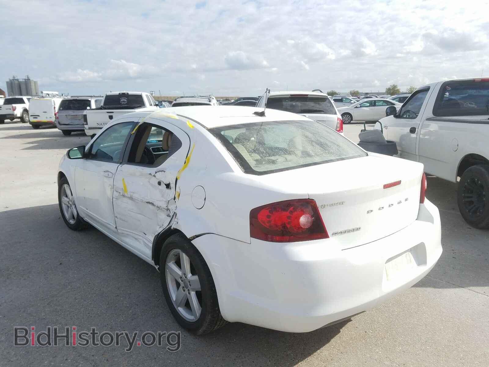 2013 DODGE AVENGER - VIN: 1C3CDZAB9DN612992 - Фото 3