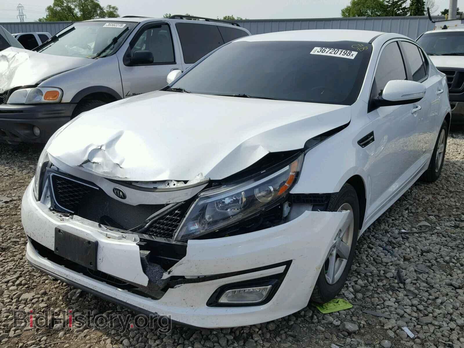 2014 KIA OPTIMA - VIN: KNAGM4A71E5460197 - Фото 2