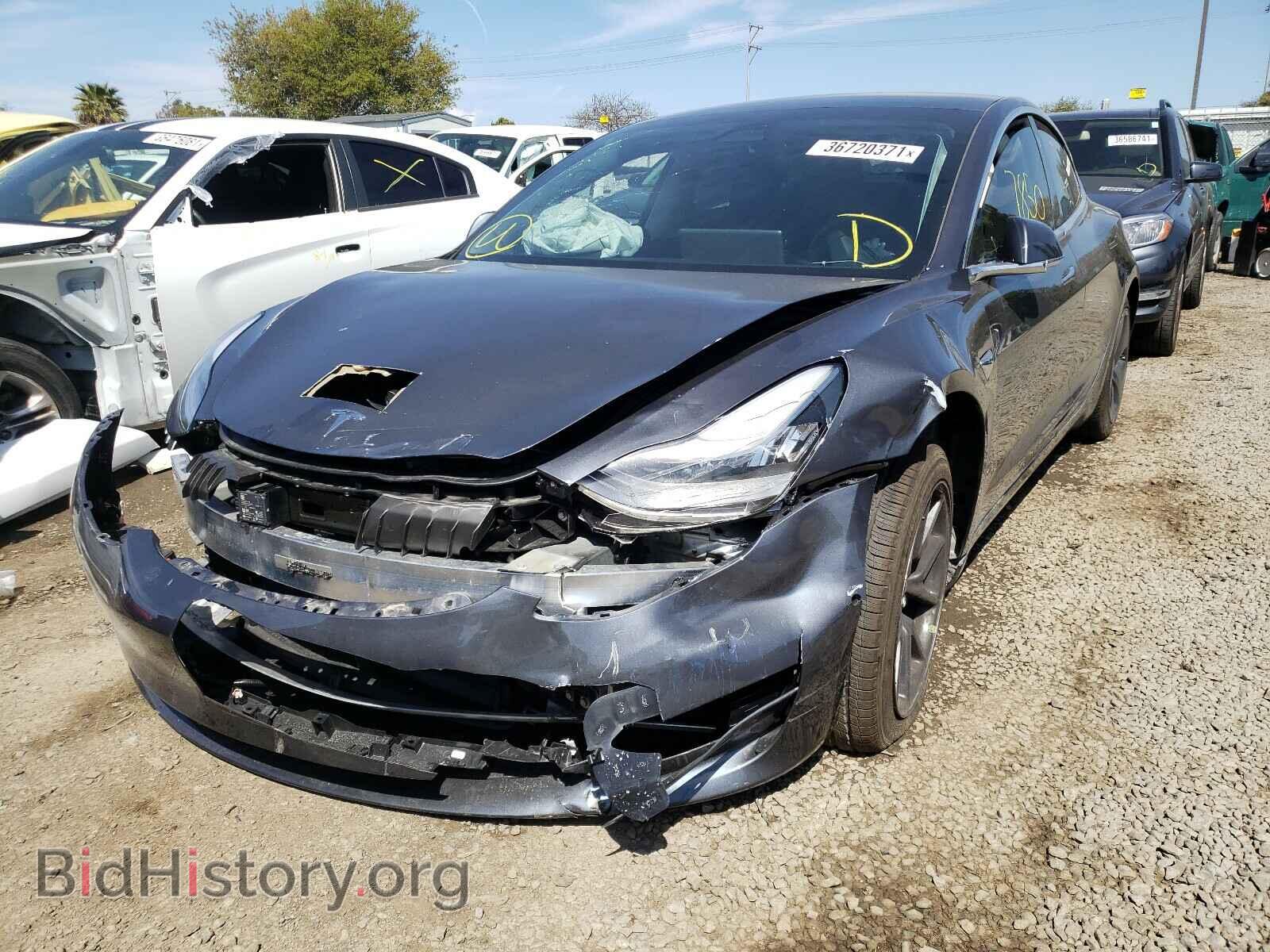 2020 TESLA MODEL 3 - VIN: 5YJ3E1EA5LF743426 - Фото 2