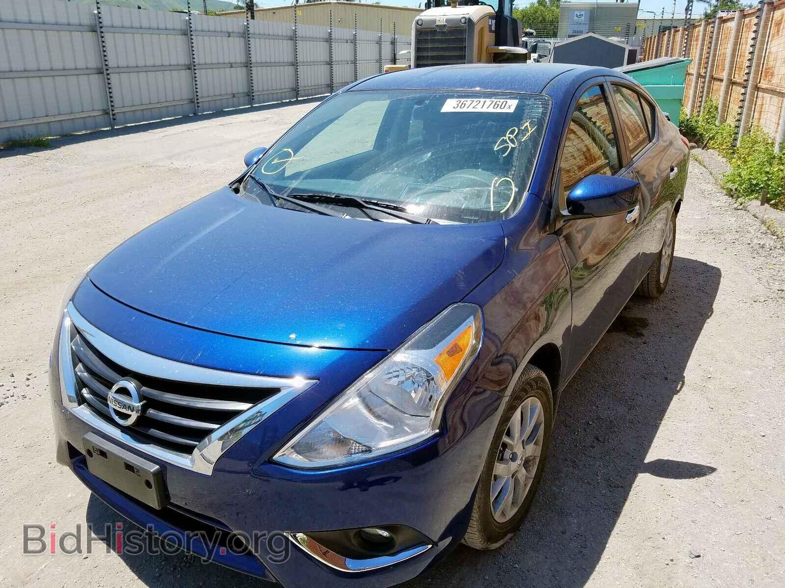 2019 NISSAN VERSA - VIN: 3N1CN7AP6KL879306 - Фото 2