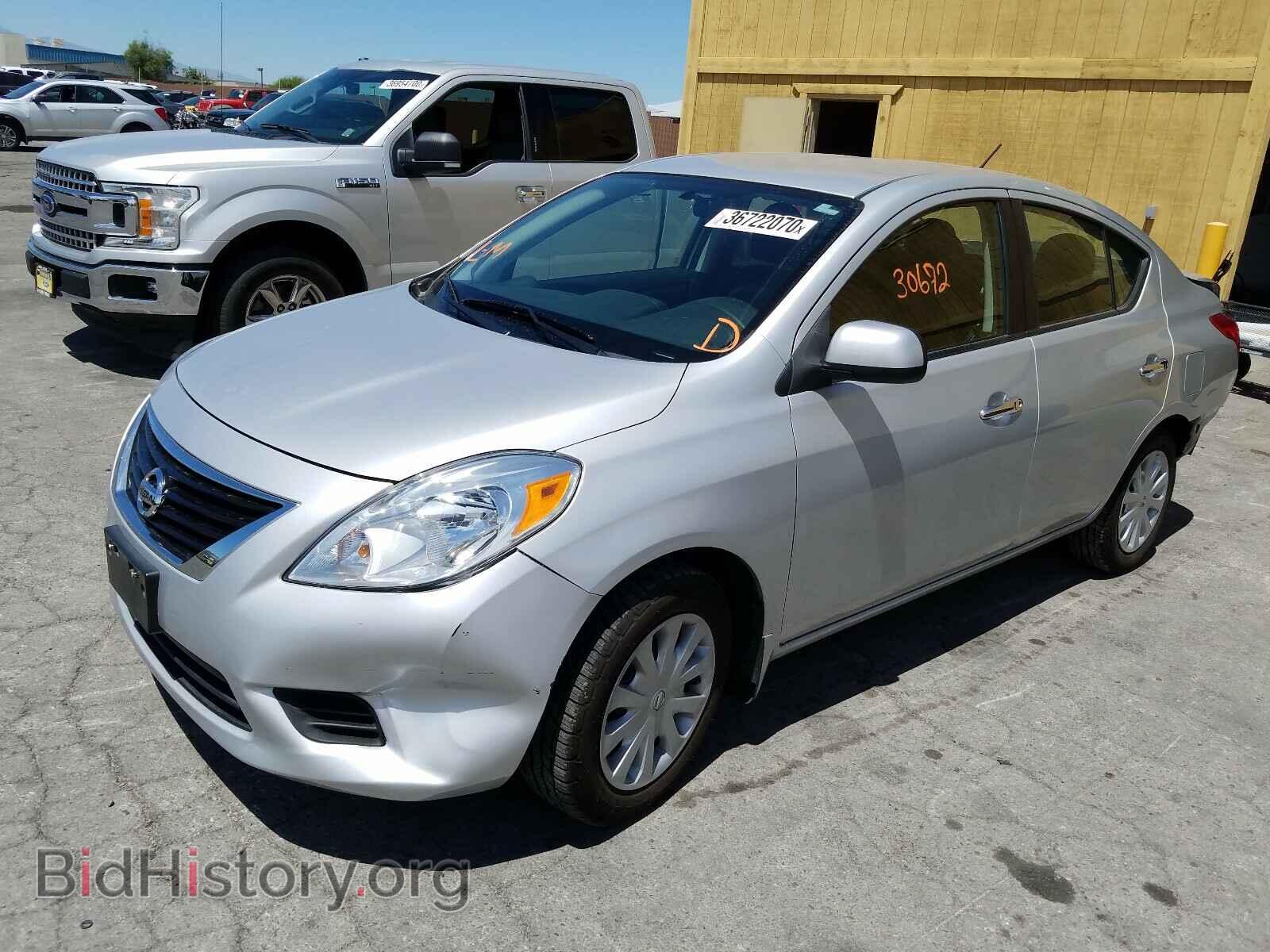 2012 NISSAN VERSA - VIN: 3N1CN7AP1CL939221 - Photo 2