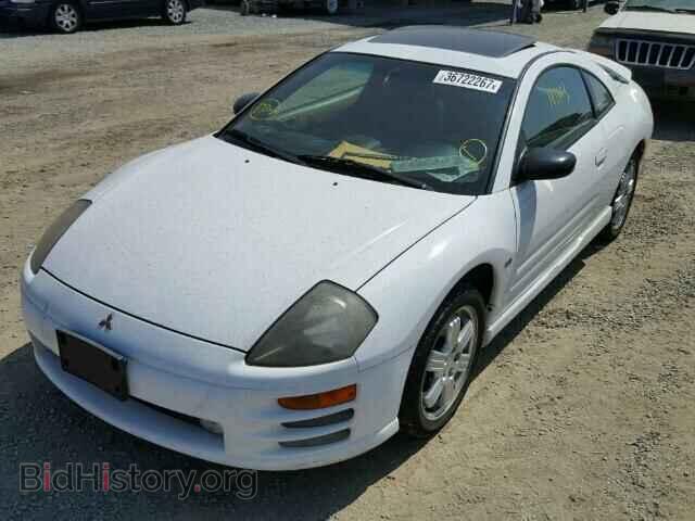2000 MITSUBISHI ECLIPSE - VIN: 4A3AC54L7YE051522 - Фото 2