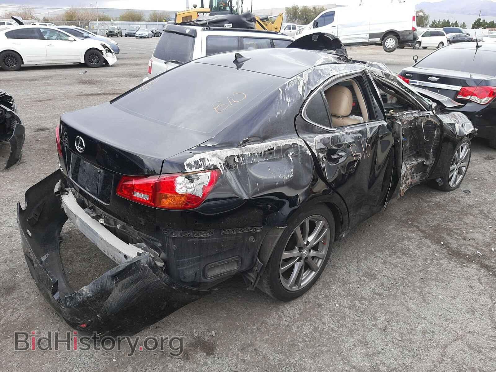 2008 LEXUS IS - VIN: JTHBK262685070042 - Photo 4