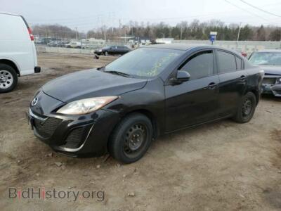 2011 Mazda 3 MAZDA3 I, black — VIN JM1BL1UG3B1401231, Copart