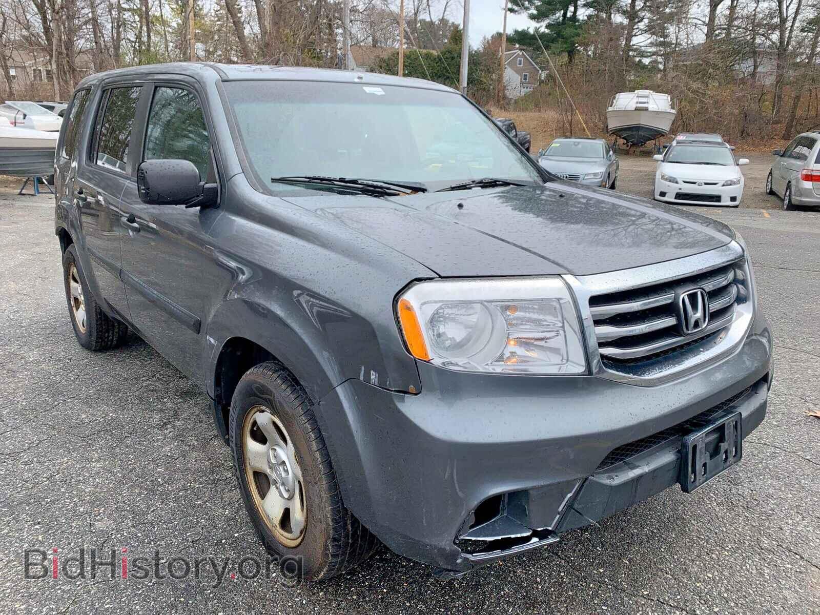 Фотография 5FNYF4H25CB015355 - HONDA PILOT 2012