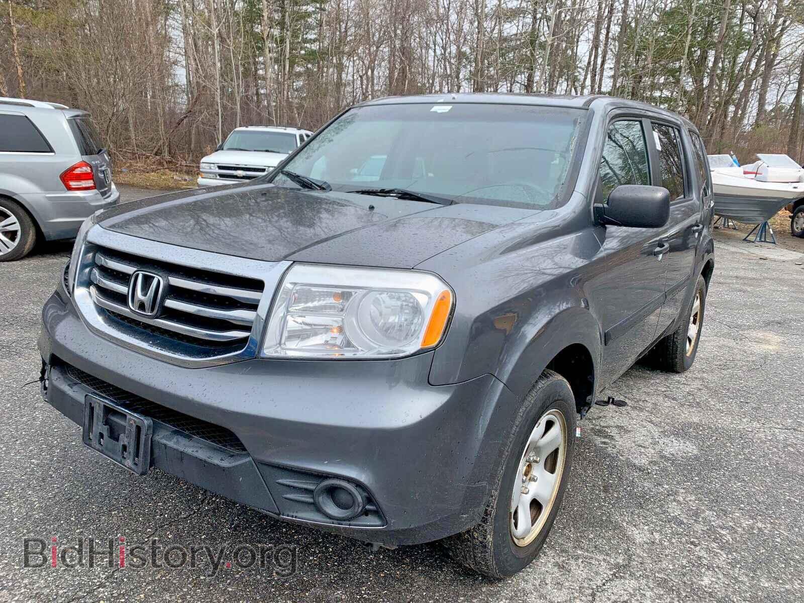 2012 HONDA PILOT - VIN: 5FNYF4H25CB015355 - Фото 2