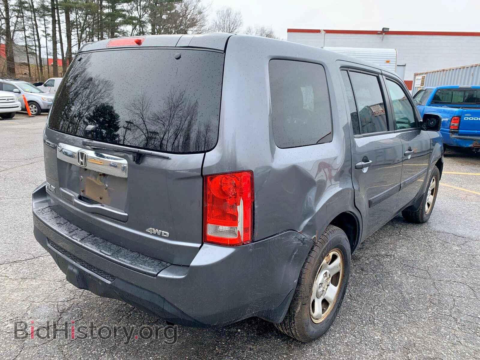 2012 HONDA PILOT - VIN: 5FNYF4H25CB015355 - Фото 4