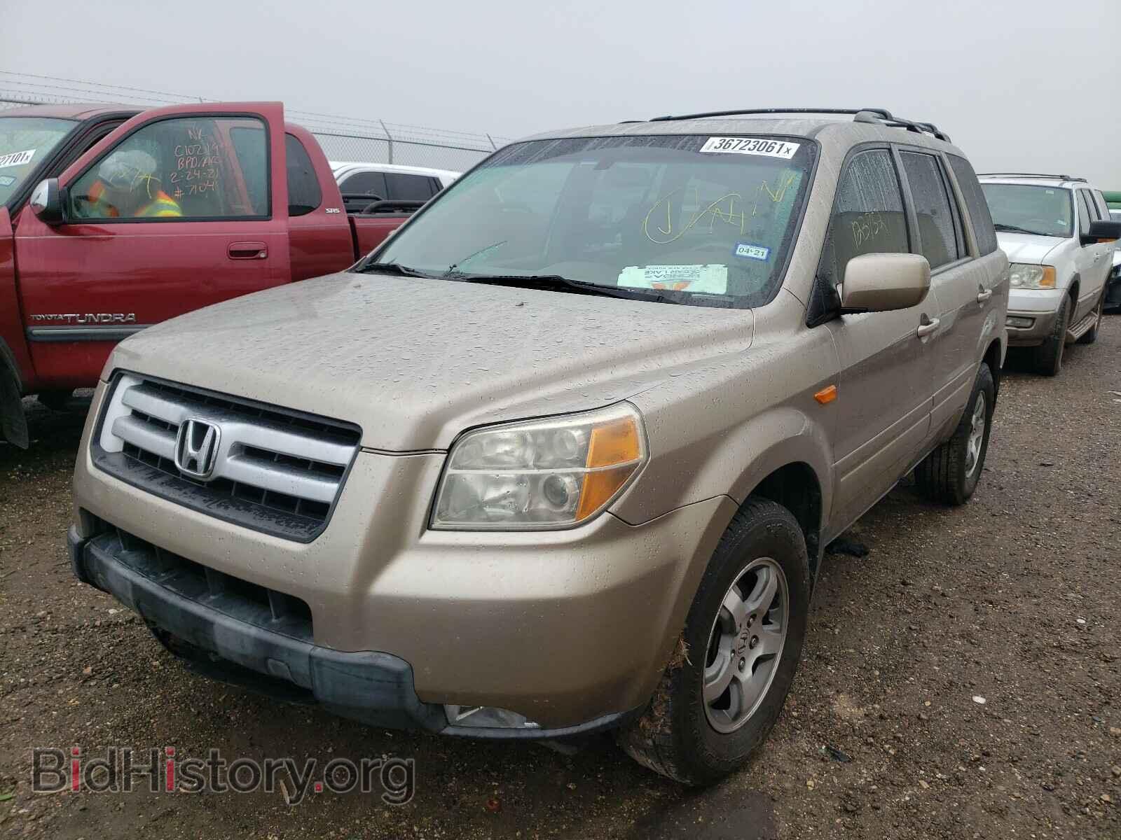 2007 HONDA PILOT - VIN: 5FNYF28727B043586 - Photo 2