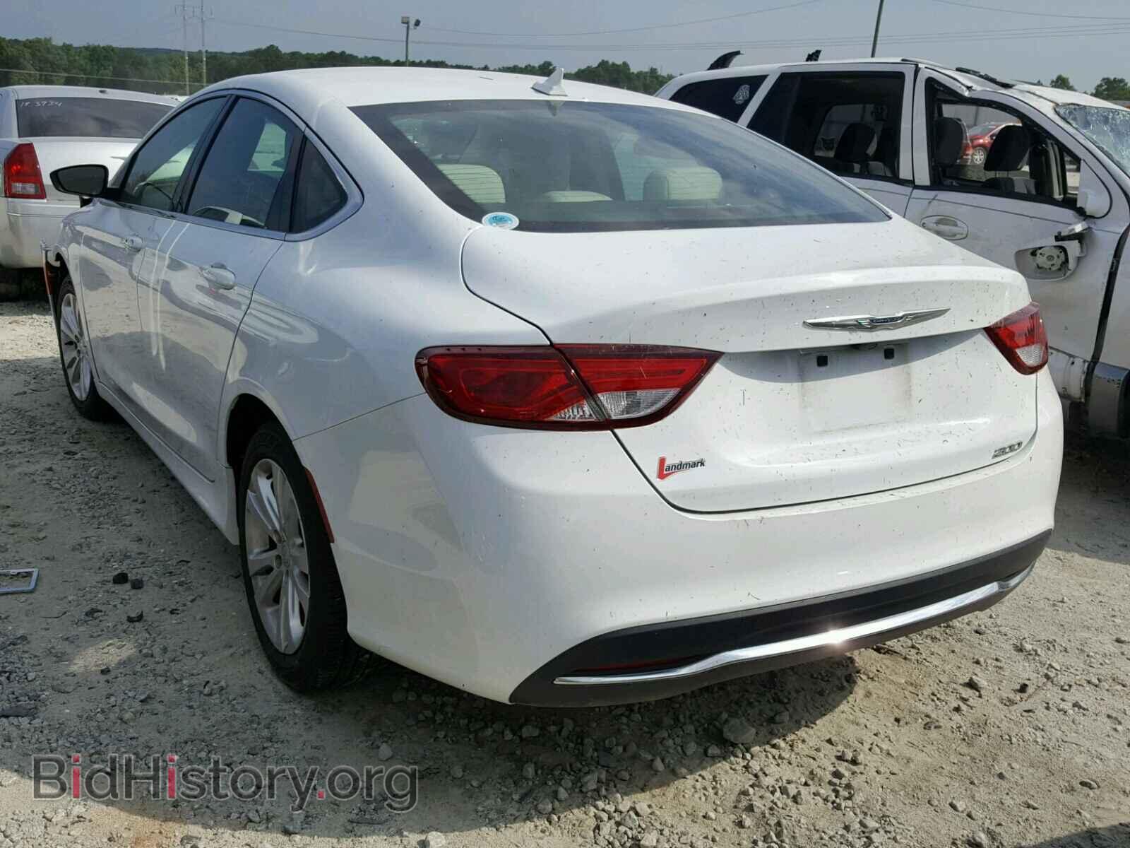 2016 CHRYSLER 200 - VIN: 1C3CCCAB0GN177087 - Фото 3