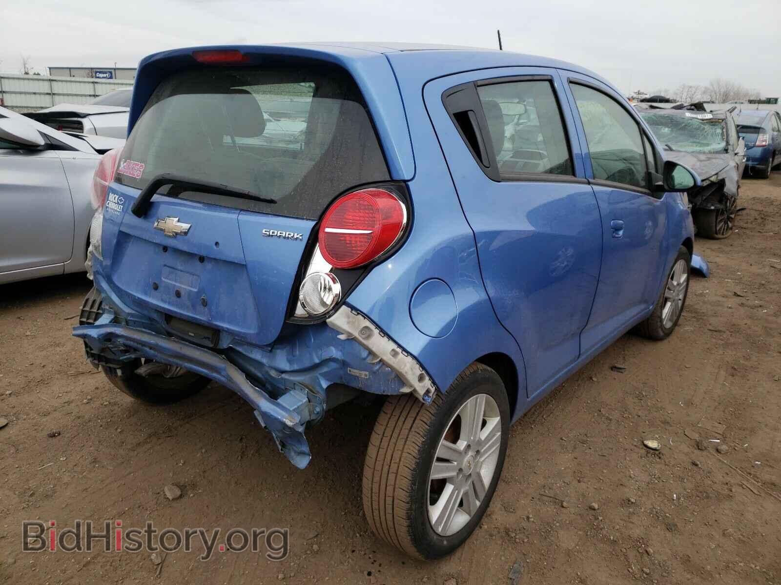 2014 CHEVROLET SPARK - VIN: KL8CB6S91EC580458 - Фото 4