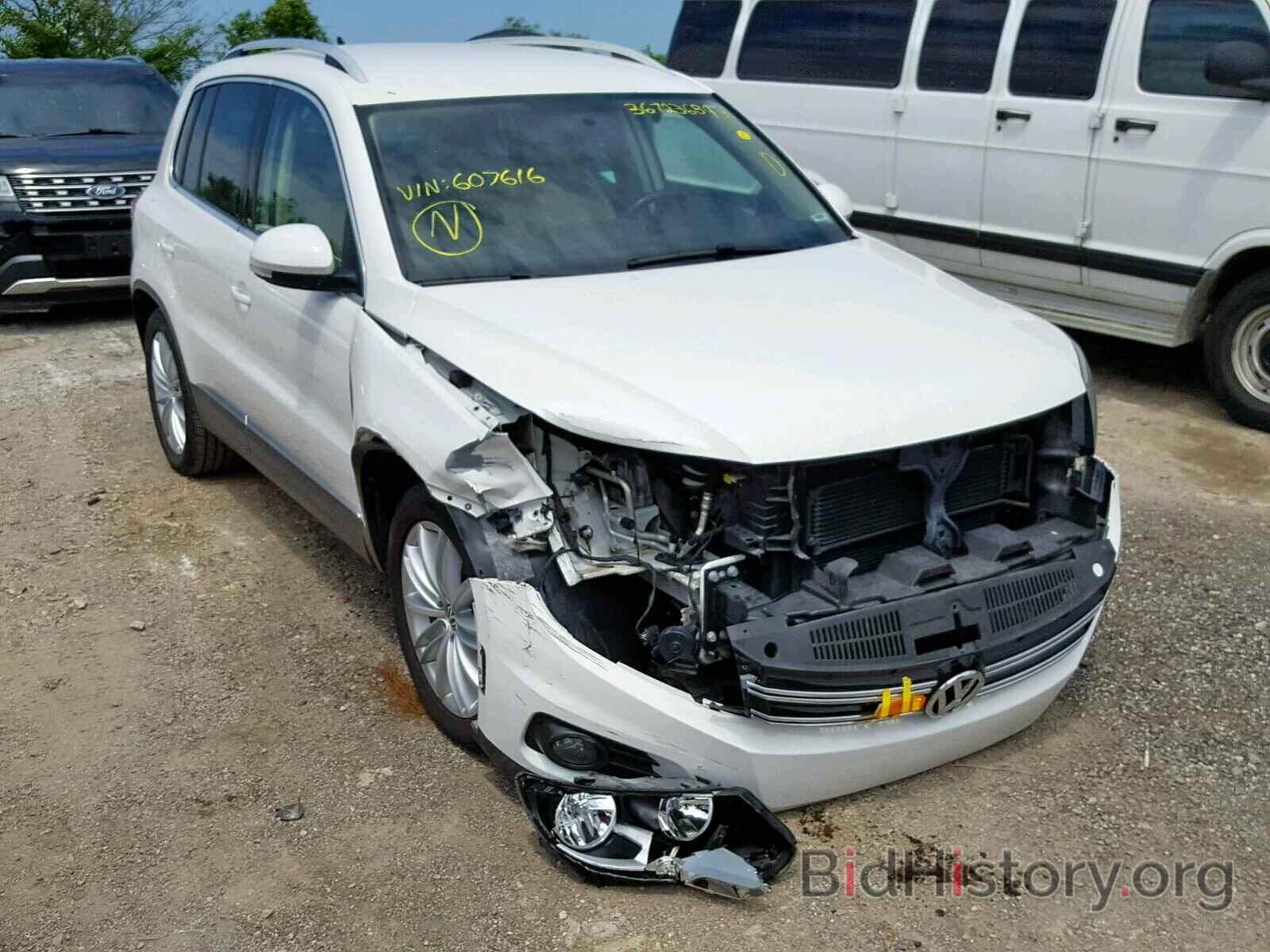 Photo WVGAV7AX5CW607616 - VOLKSWAGEN TIGUAN S 2012