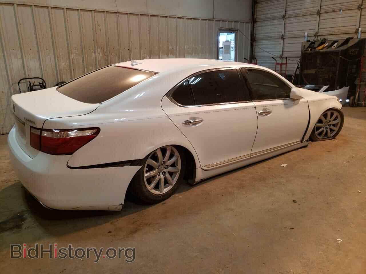 2007 LEXUS LS460 - VIN: JTHGL46F875015446 - Фото 3