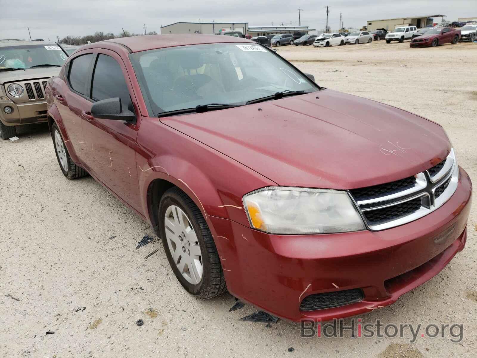 Photo 1C3CDZAB9EN188828 - DODGE AVENGER 2014