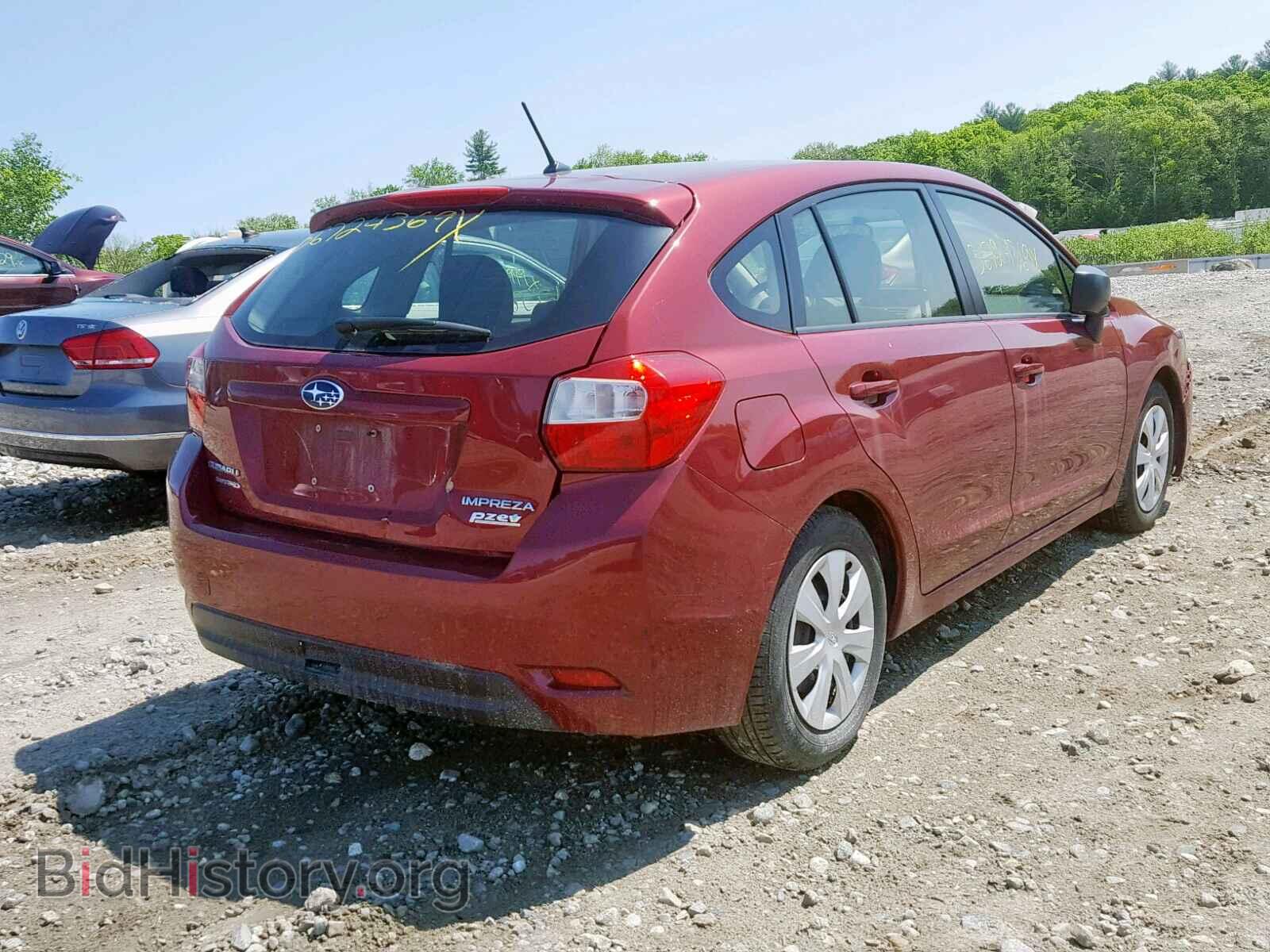 2014 SUBARU IMPREZA - VIN: JF1GPAA63E8232318 - Фото 4