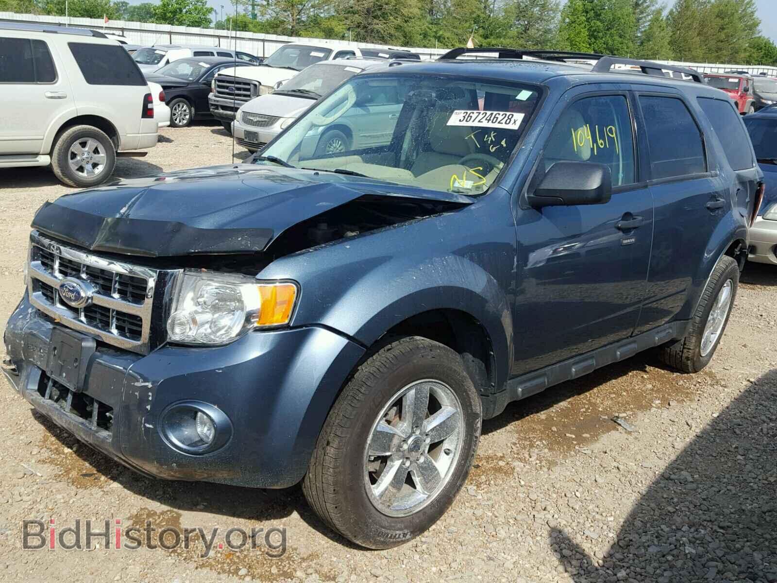 2011 FORD ESCAPE - VIN: 1FMCU9DG8BKA21789 - Фото 2