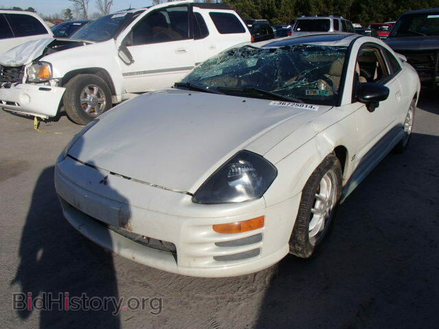2001 MITSUBISHI ECLIPSE - VIN: 4A3AC54H01E186617 - Photo 2