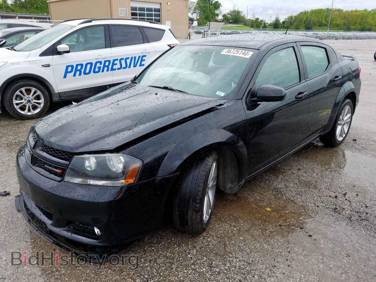 2014 DODGE AVENGER - VIN: 1C3CDZCG8EN176355 - Фото 2