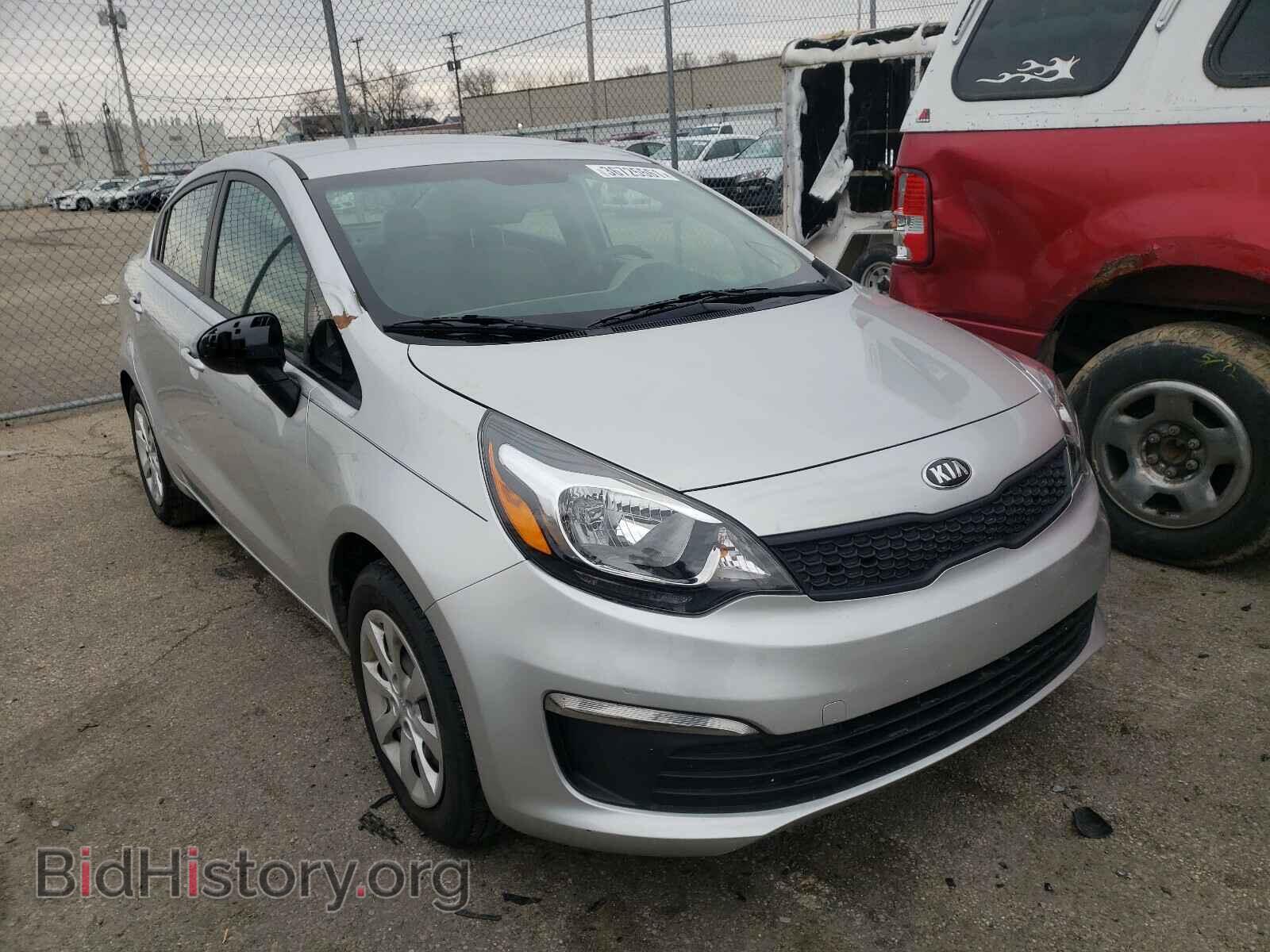 Фотография KNADM4A38G6549889 - KIA RIO 2016