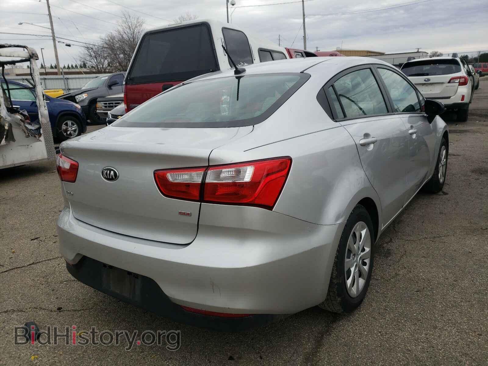 2016 KIA RIO - VIN: KNADM4A38G6549889 - Фото 4