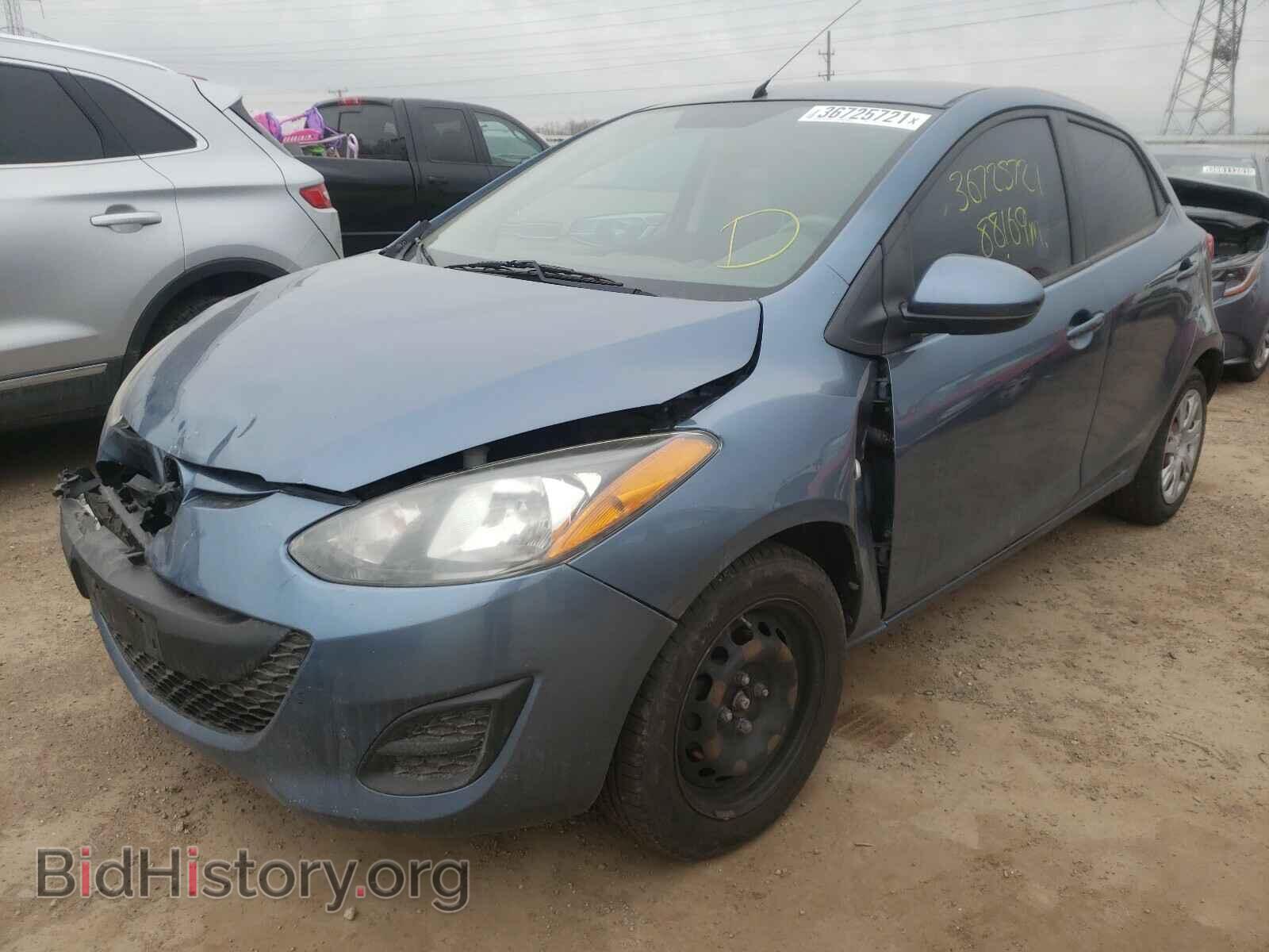 2014 MAZDA 2 - VIN: JM1DE1KY3E0175104 - Photo 2