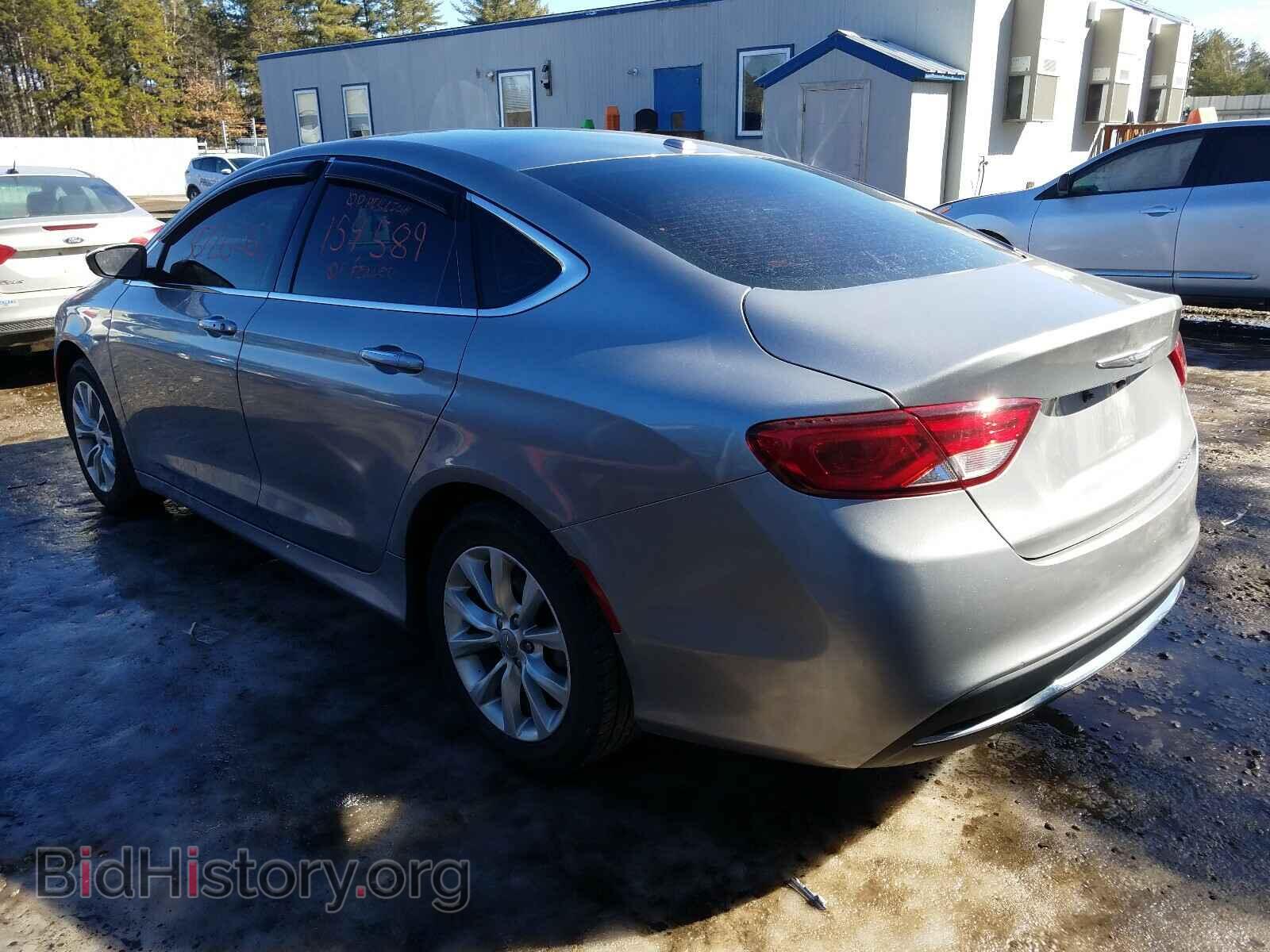 2015 CHRYSLER 200 - VIN: 1C3CCCCB0FN545487 - Фото 3