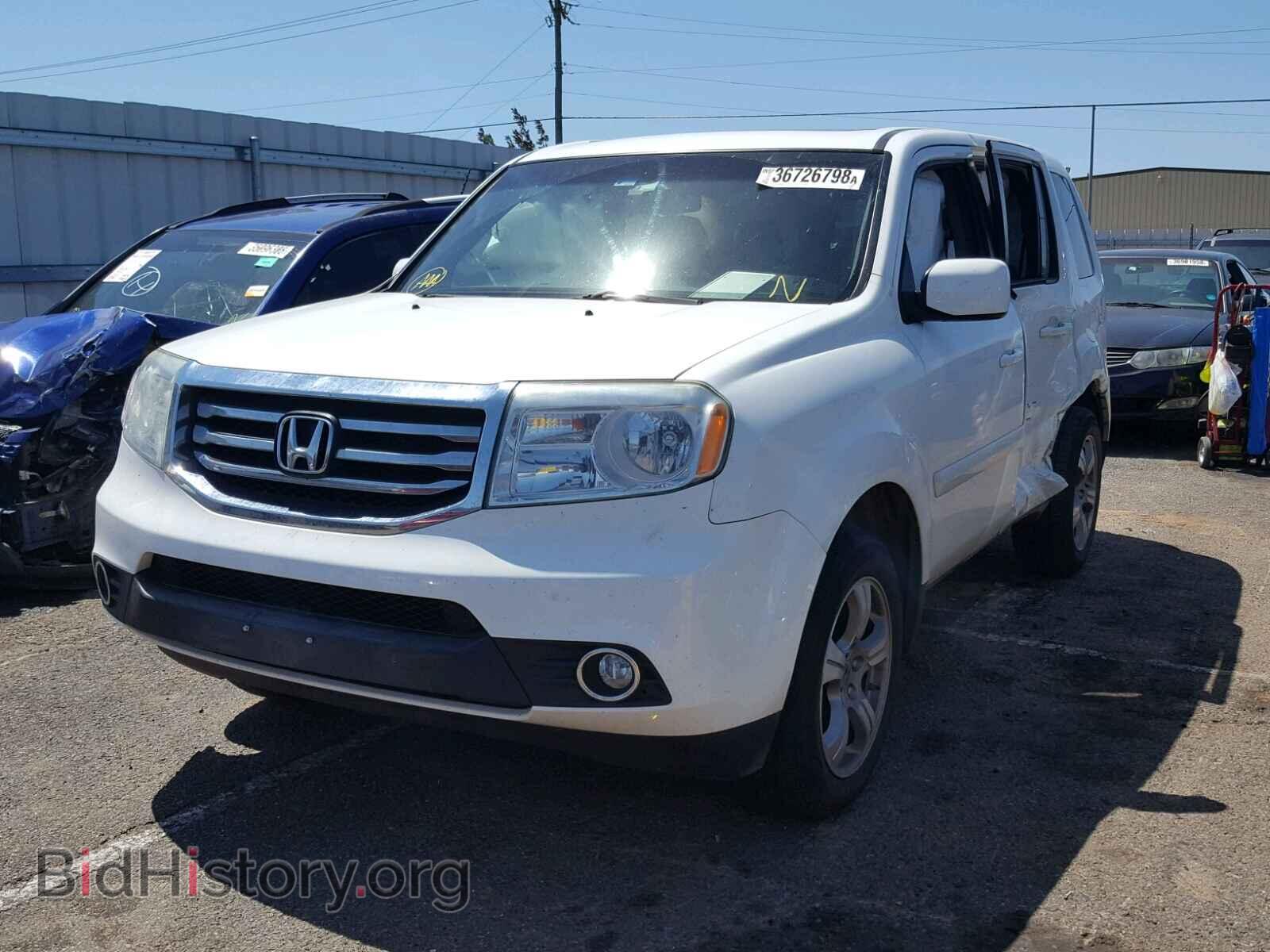 2012 HONDA PILOT - VIN: 5FNYF3H5XCB014755 - Фото 2