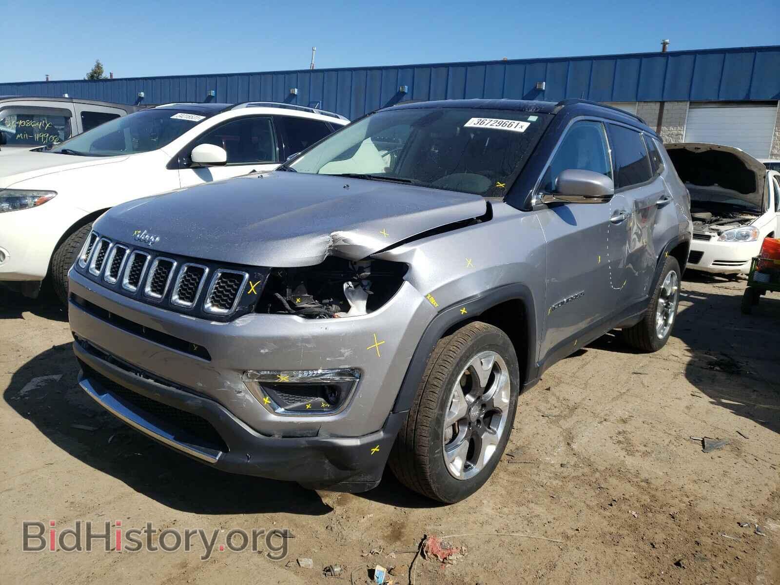 2019 JEEP COMPASS - VIN: 3C4NJDCB3KT666105 - Фото 2
