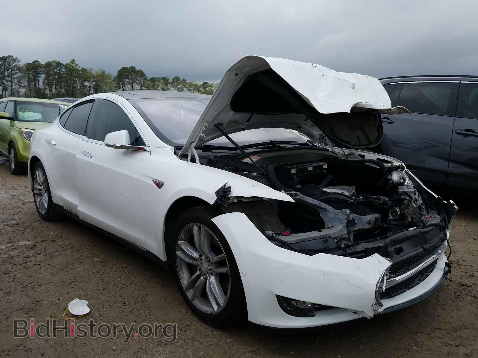 Photo 5YJSA1H15EFP49488 - TESLA MODEL S 2014