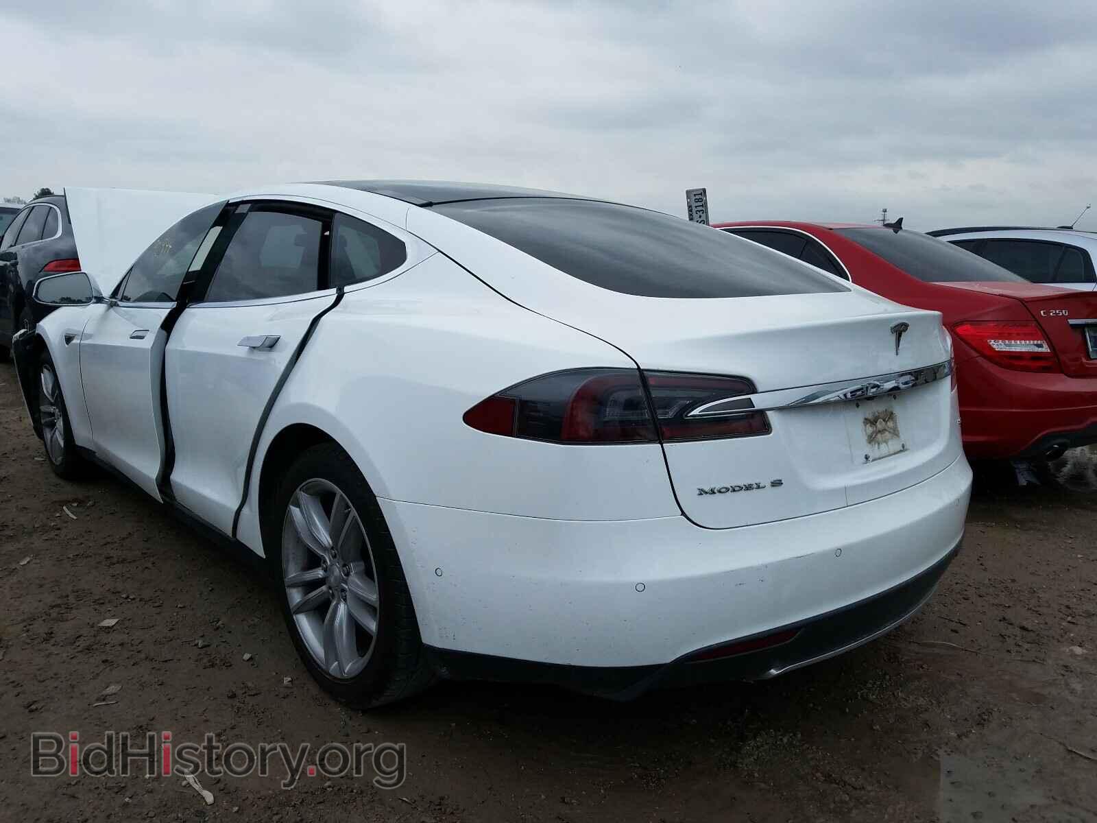 2014 TESLA MODEL S - VIN: 5YJSA1H15EFP49488 - Фото 3