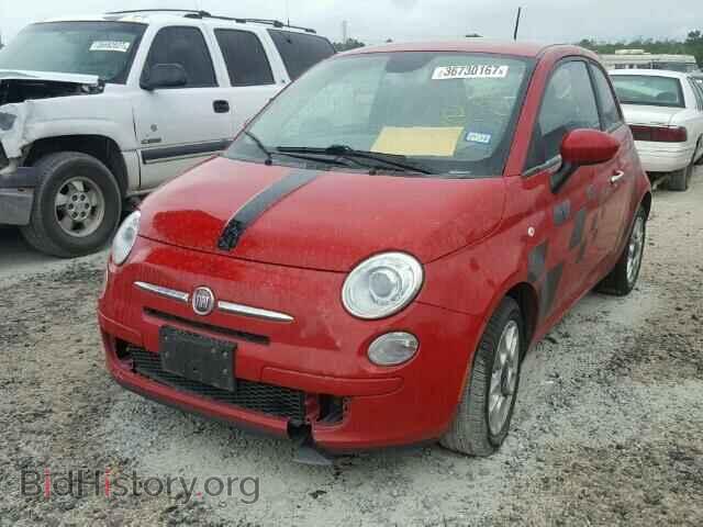2013 FIAT 500 - VIN: 3C3CFFAR3DT640194 - Фото 2
