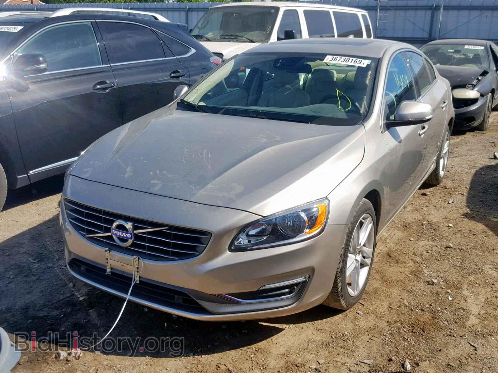 2014 VOLVO S60 - VIN: YV1612FS4E2296397 - Фото 2