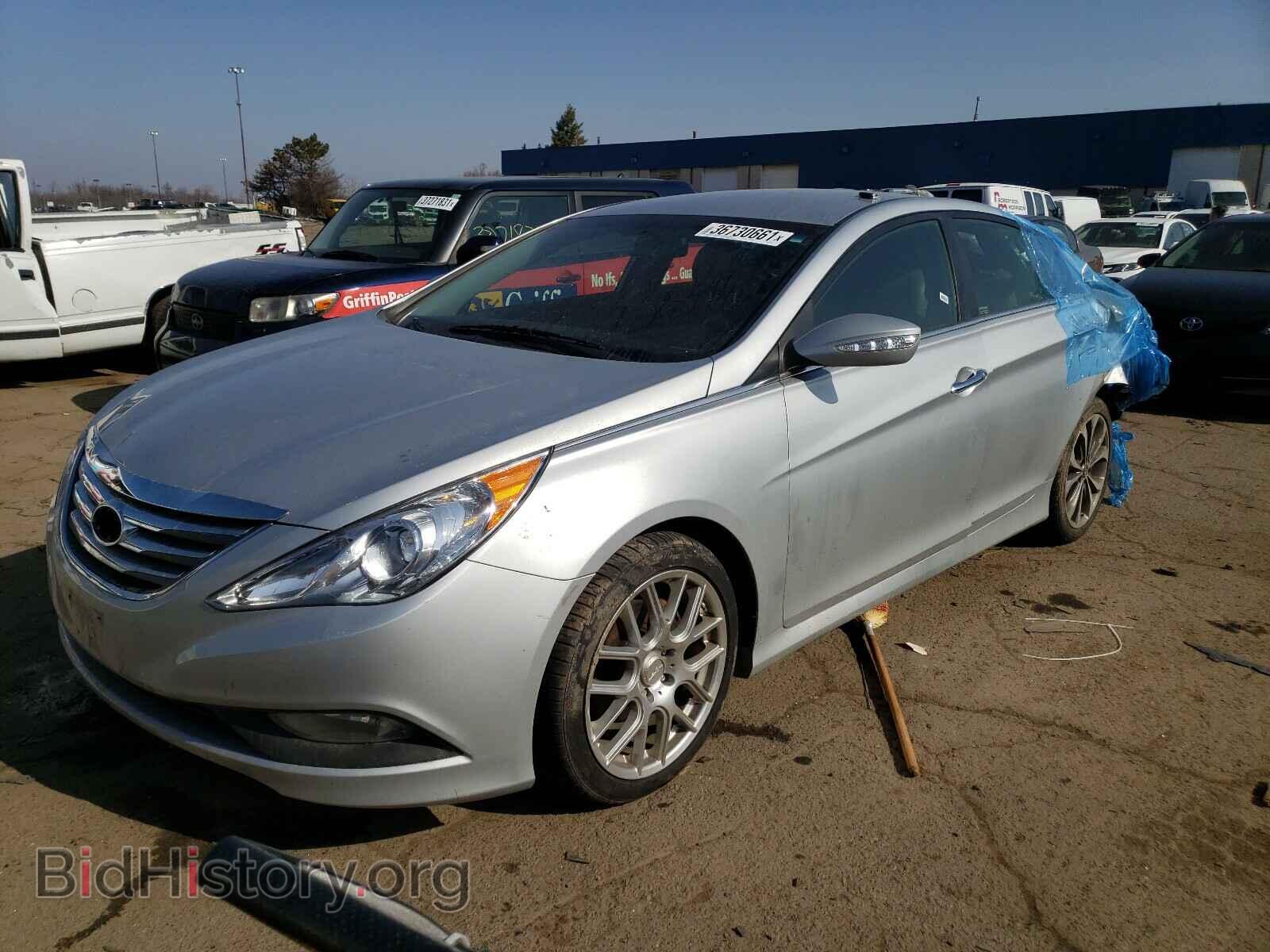 2014 HYUNDAI SONATA - VIN: 5NPEC4AB4EH812142 - Photo 2