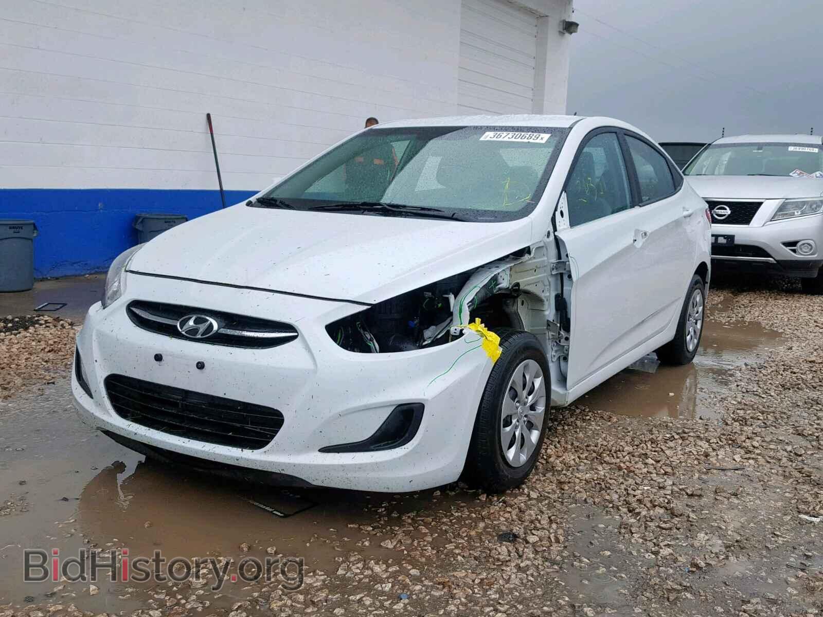 2017 HYUNDAI ACCENT - VIN: KMHCT4AE0HU363923 - Фото 2