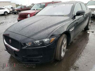 2017 Jaguar XE, black — VIN SAJAR4BG3HA963073, Copart