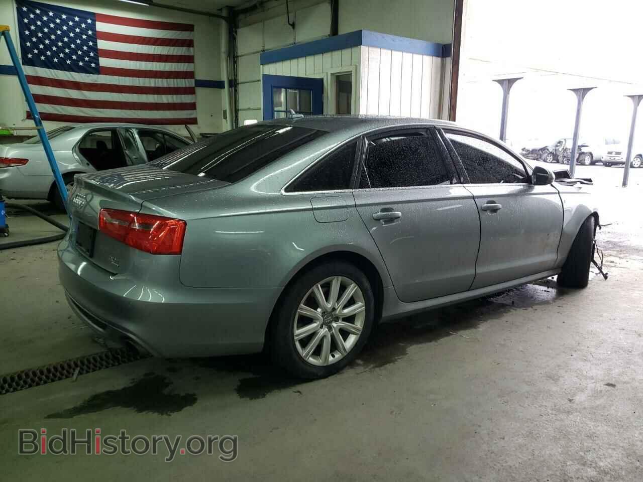 2013 AUDI A6 - VIN: WAUJGAFC5DN145368 - Фото 3
