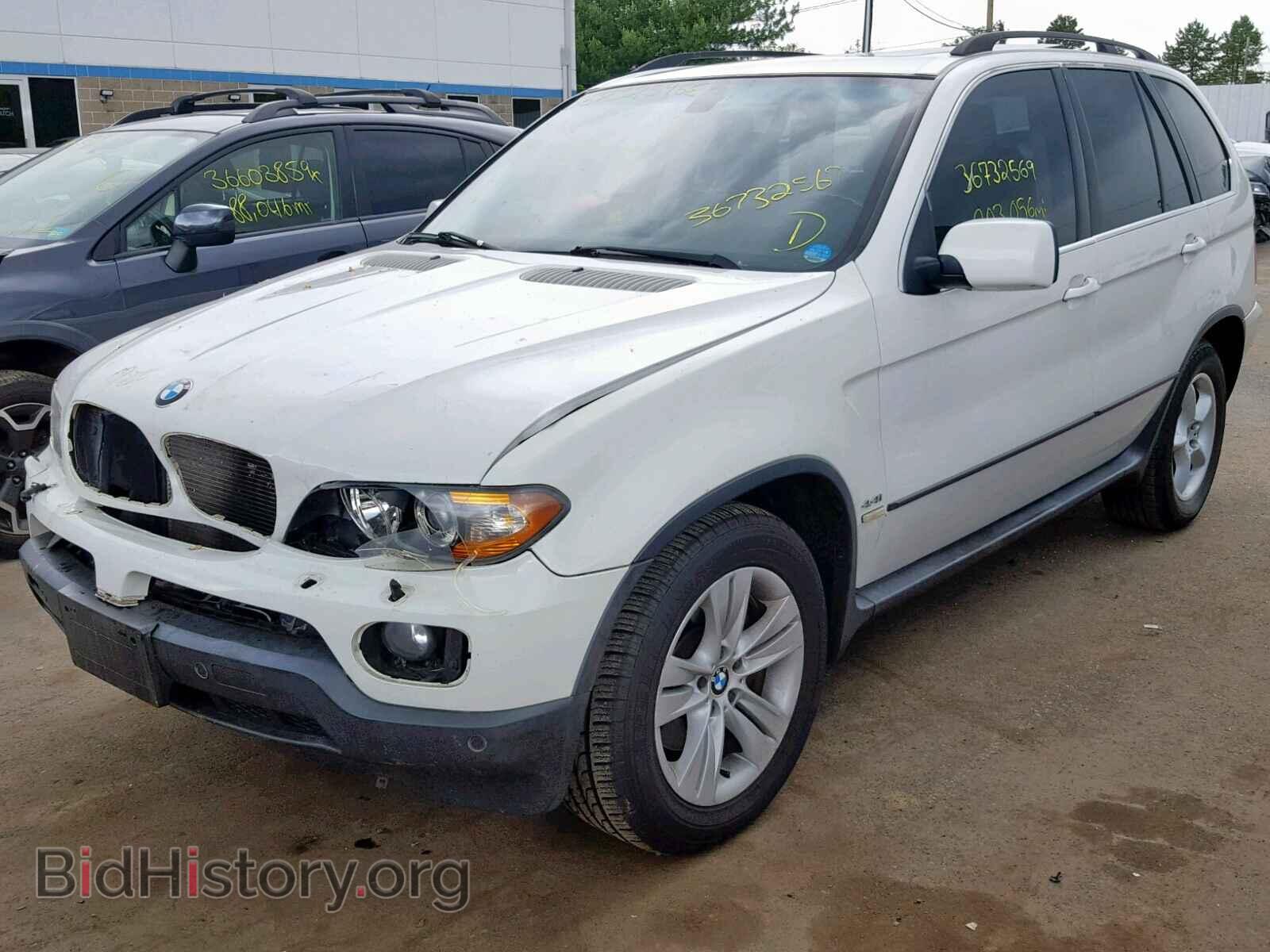 2006 BMW X5 - VIN: 5UXFB53586LV22521 - Фото 2