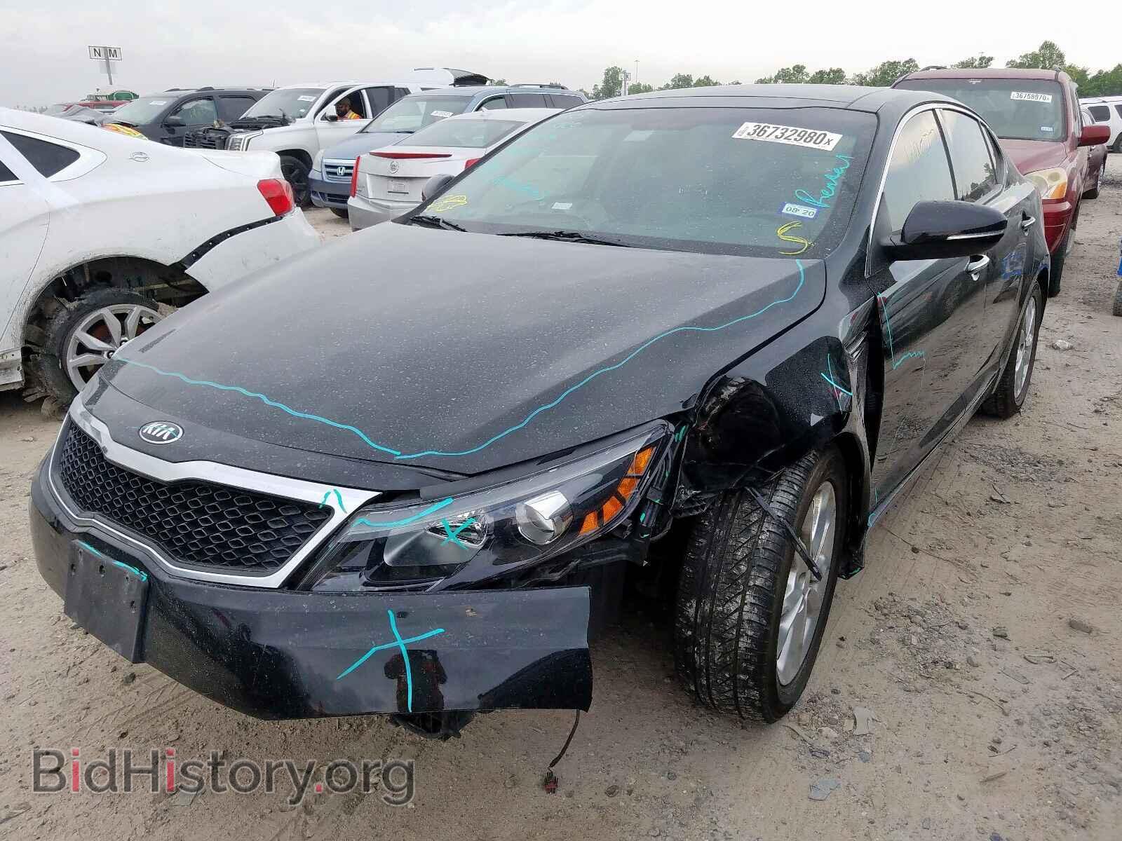 2013 KIA OPTIMA - VIN: 5XXGN4A72DG121247 - Фото 2