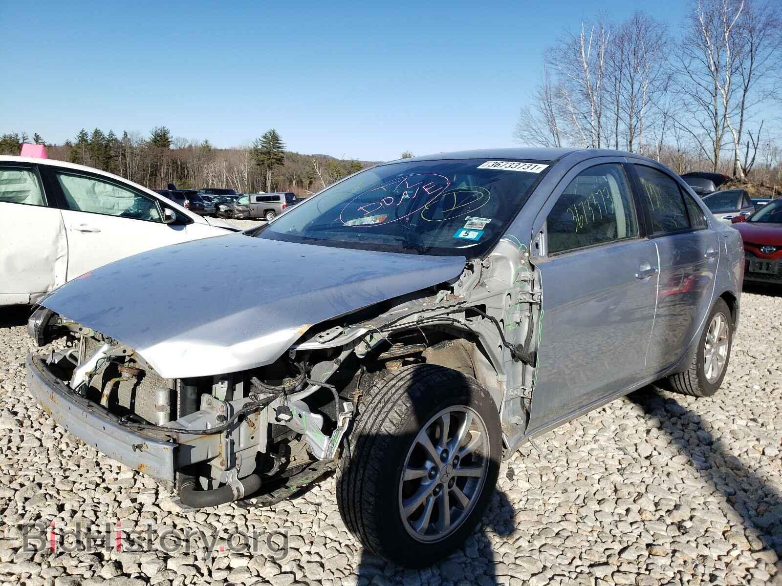 2013 MITSUBISHI LANCER - VIN: JA32U2FU1DU000718 - Фото 2