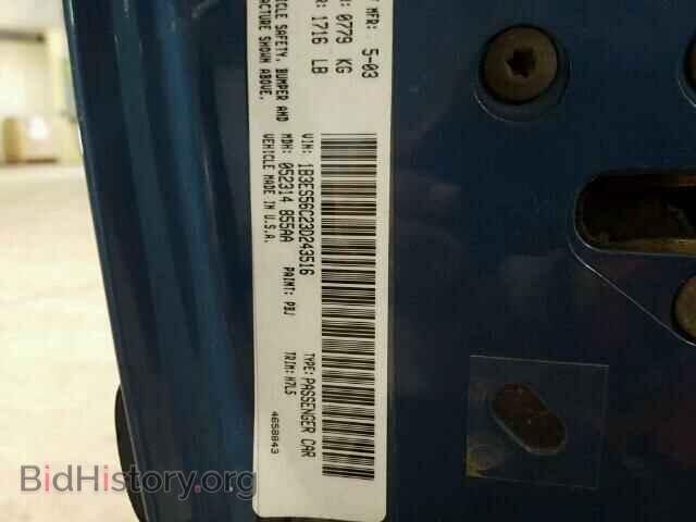 2003 DODGE NEON - VIN: 1B3ES56C23D243516 - Фото 10