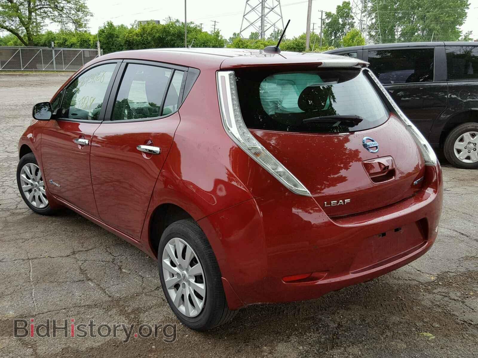 2015 NISSAN LEAF - VIN: 1N4AZ0CP6FC330225 - Фото 3