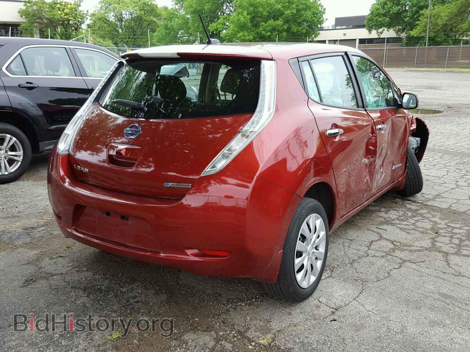 2015 NISSAN LEAF - VIN: 1N4AZ0CP6FC330225 - Фото 4