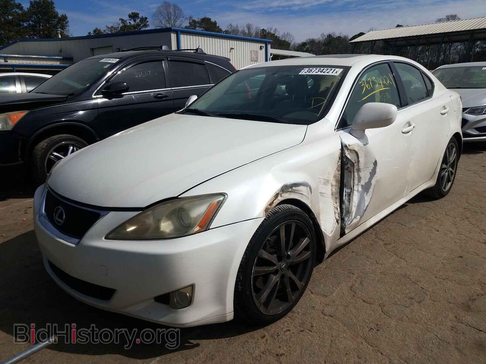 2008 LEXUS IS - VIN: JTHBK262882071386 - Фото 2